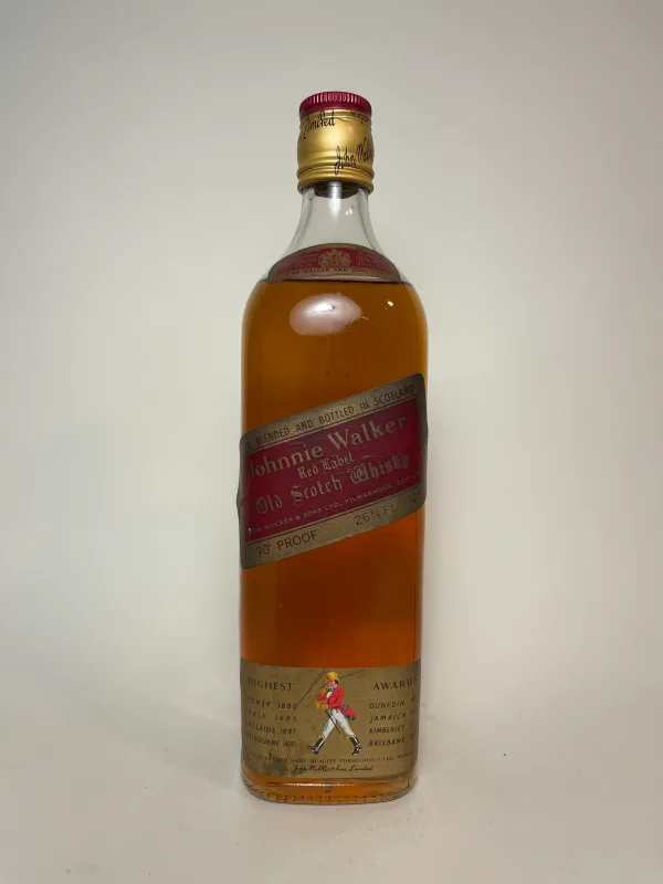 Johnnie Walker Red Label Blended Scotch Whisky 1970s (75.7cl, 40%)