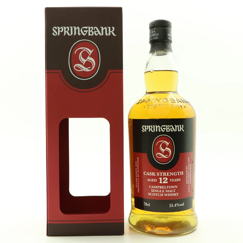 Springbank – 12 Year Old Cask Strength 2021 Release (70cl, 55.4%)