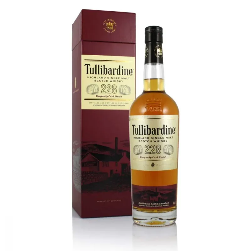 Tullibardine – 228 Burgundy Cask Finish (43%)