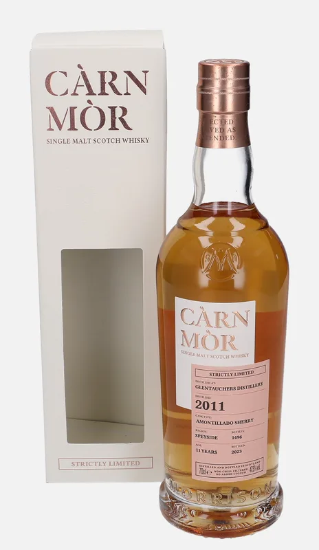 Glentauchers – 2011 11 Year Old Morrison Scotch Whisky Distillers Càrn Mòr (70cl, 47.5%)