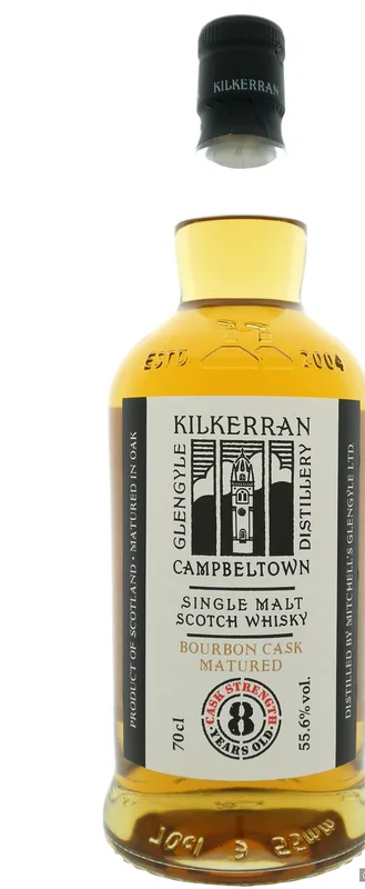 Kilkerran – 8 Year Old Bourbon Cask Strength