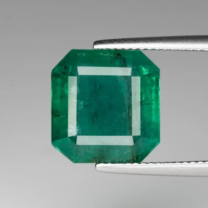 1 pcs Green Emerald - 11.27 ct - International Gemological Institute (IGI)