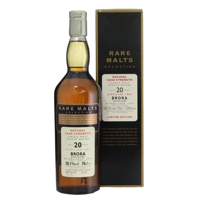 Brora – 1982 Rare Malts Selection 20 Year Old (70cl, 58.10%)