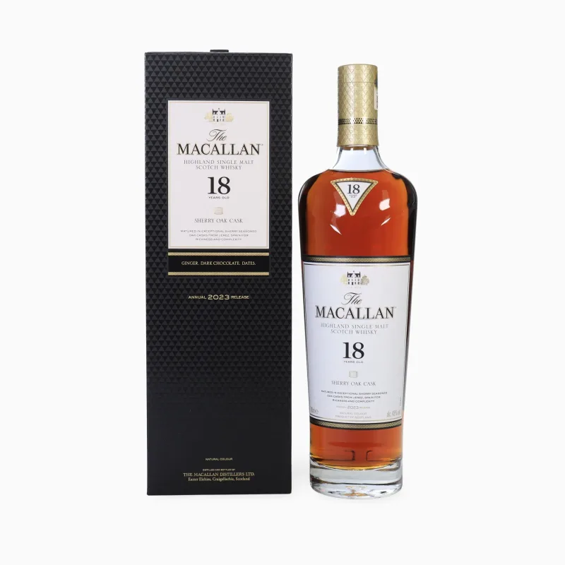 Macallan – 18 Year Old (2023) Sherry Oak