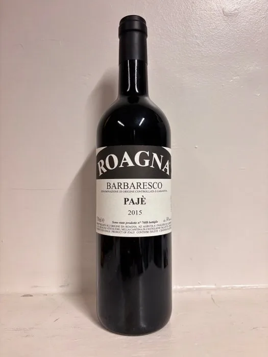 2015 Roagna Pajè - Barbaresco - 1 Bottle (0.75L)