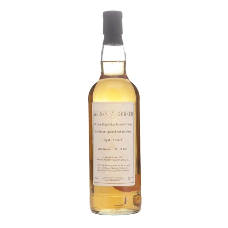 Highland Park – 1989 Whisky Broker 32 Year Old (70cl, 50.50%)