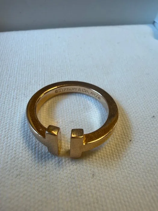 Tiffany & Co. - Ring - Tiffany T - 18 kt. Rose gold - Tiffany T – 18k Rose Gold