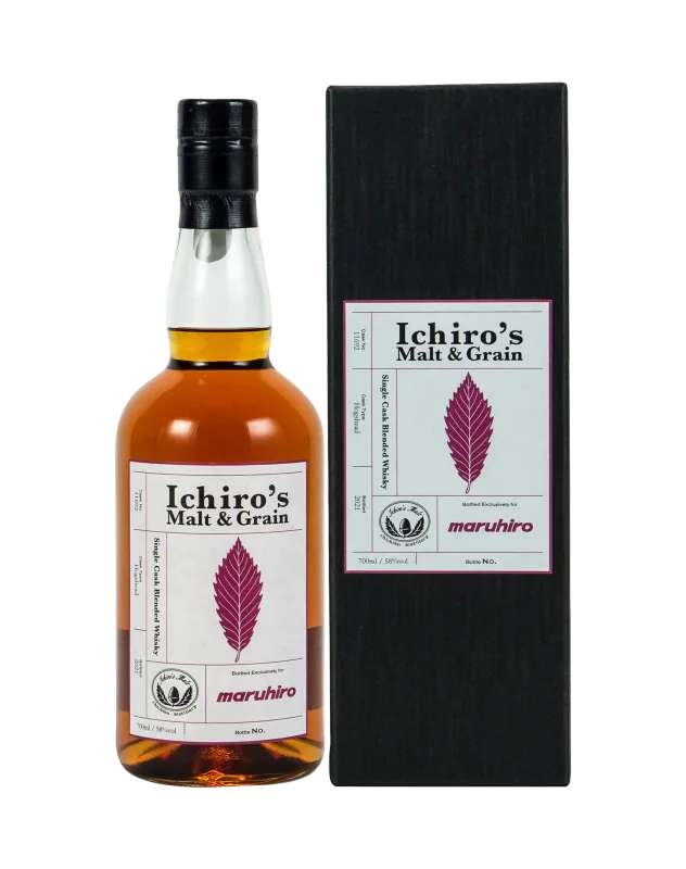 Ichiro's Malt & Grain Single Cask Blended Whisky #11692