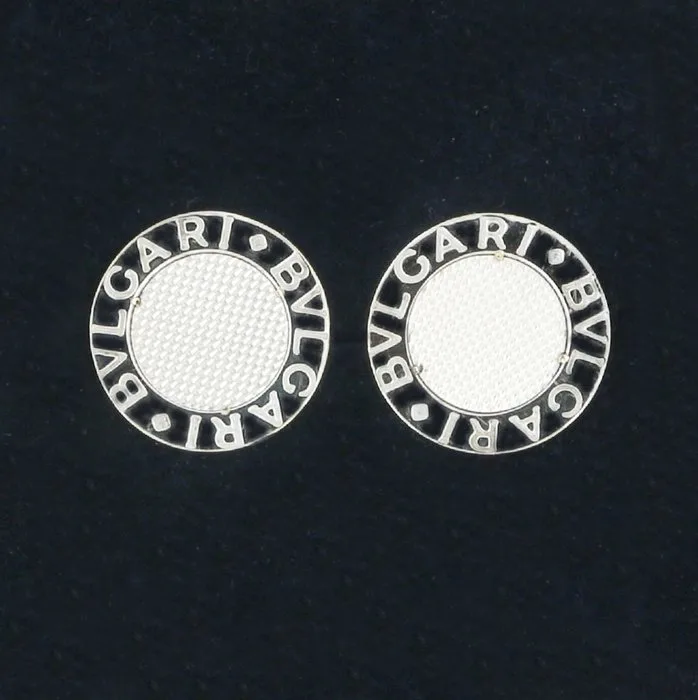Bvlgari - Cufflinks - 18 kt. White gold