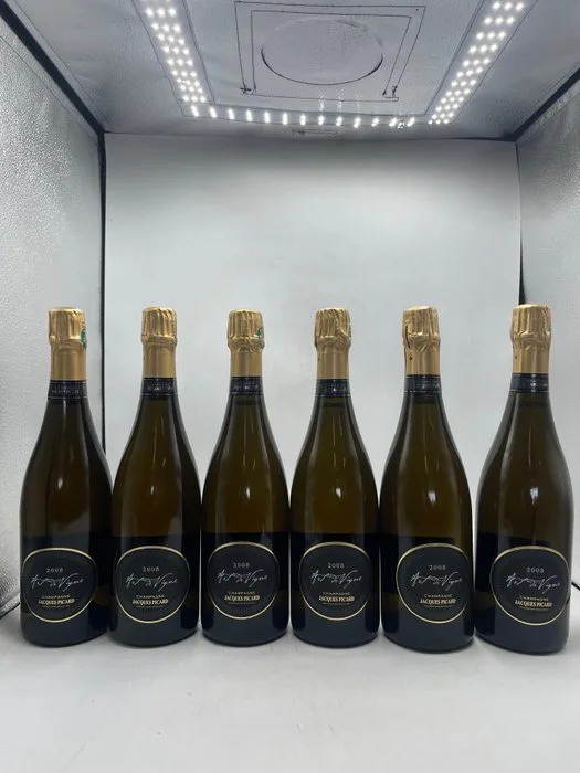 2008 Jacques Picard Art De Vigne Champagne Extra Brut - Champagne AOC - 6 Bottles (0.75L)