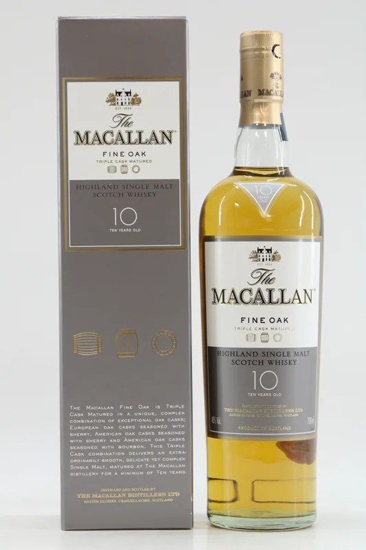 Macallan – 10 Years Old - Fine Oak