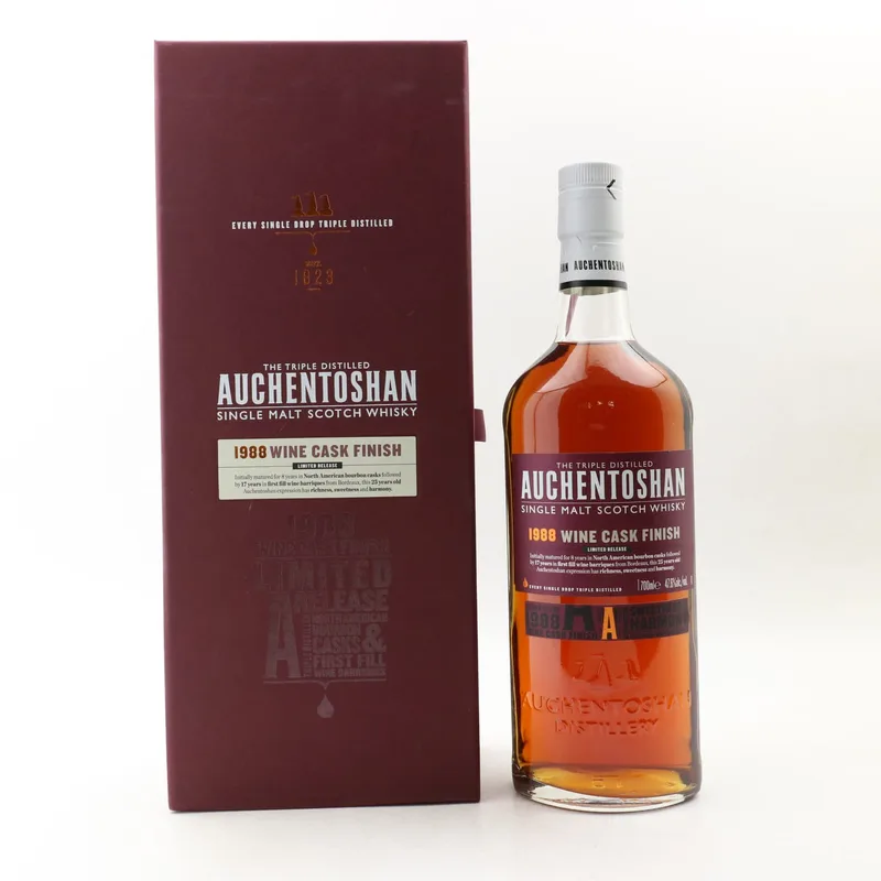 Auchentoshan – 1988 17 Year Old Wine Cask Finish (70cl, 47.6%)