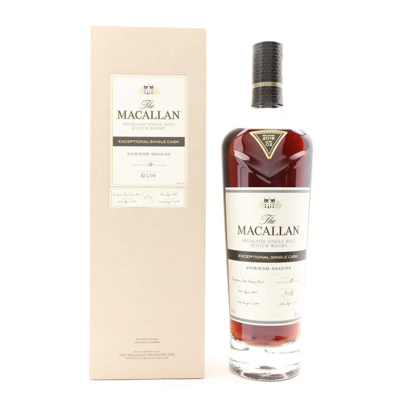 Macallan – 1997 Exceptional Cask #02 2019 Release (70cl, 57.6%)