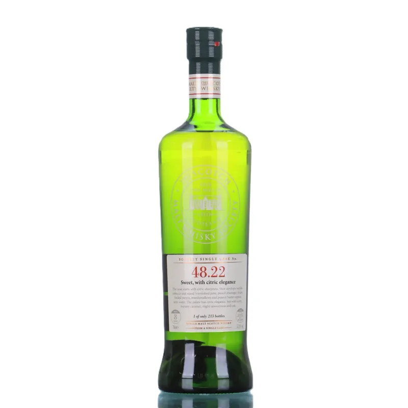 Balmenach – 8 Year Old 2001 SMWS Single 1st Fill Bourbon Cask 48.22 Sweet, with citric elegance