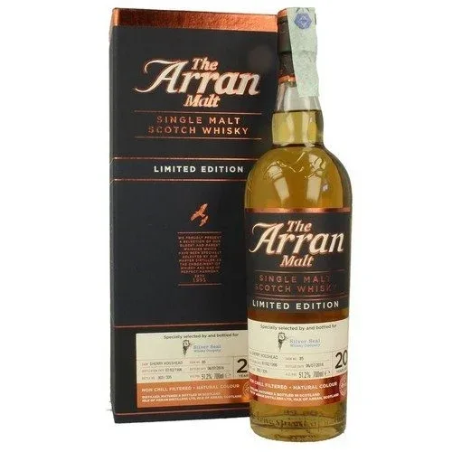 Arran – 20 Year Old Sherry Cask, Selected by Silver Seal (51.2%)