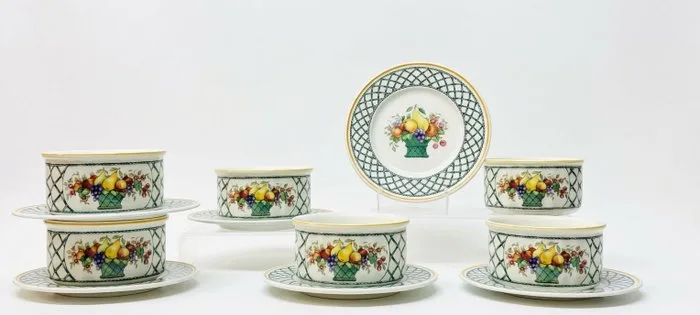 Villeroy & Boch - Baking dish (12) - Basket - Vitreous porcelain - Excellent condition