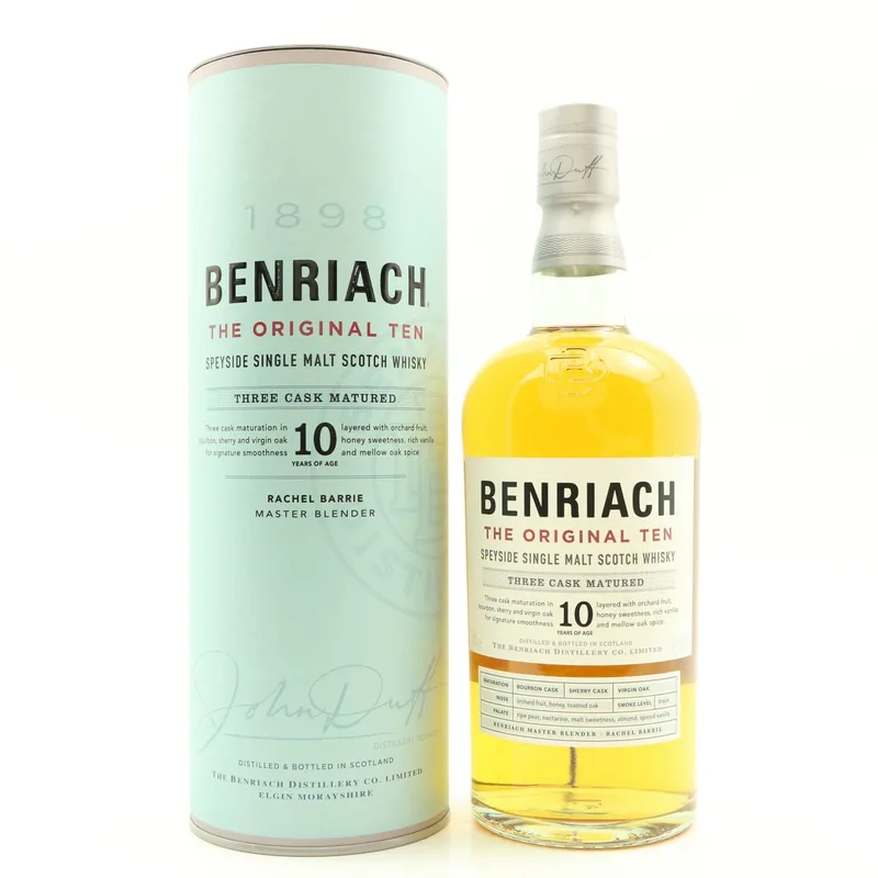 BenRiach – 10 Year Old (70cl, 43%)