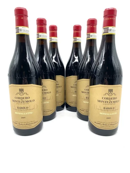 2009 Cordero di Montezemolo, Monfalletto - Barolo DOCG - 6 Bottles (0.75L)