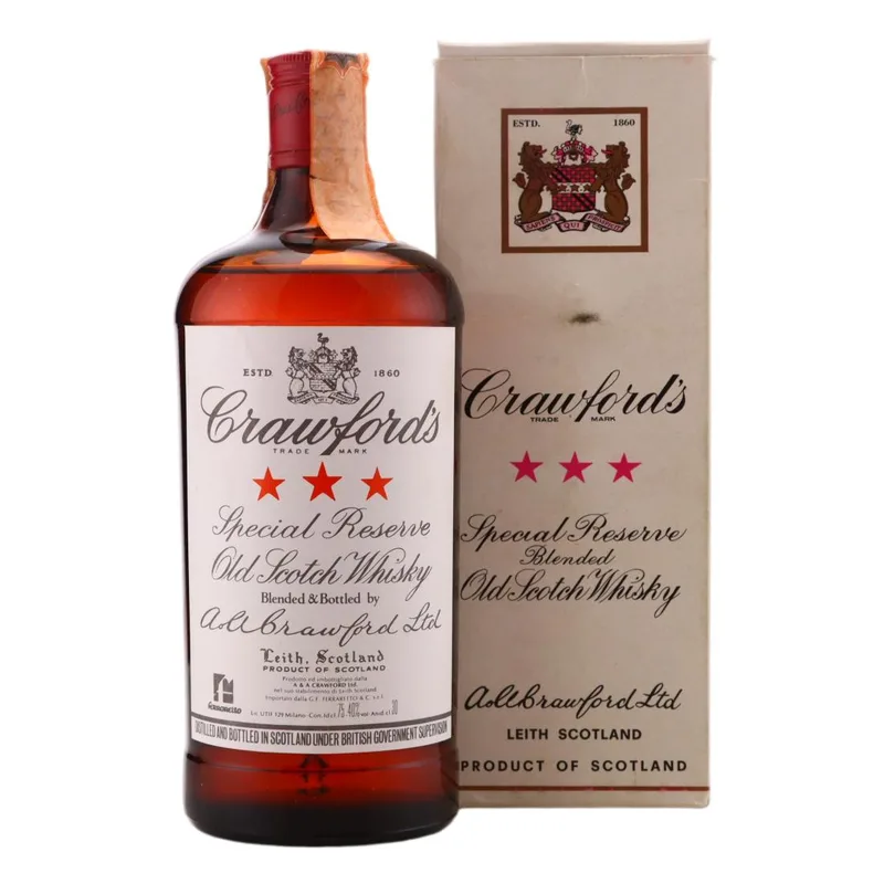 Crawford's Three Star Scotch Whisky
