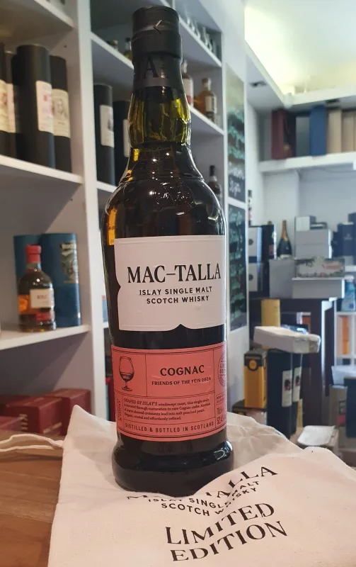 Mac-Talla Fèis Ìle 2026 Cognac Cask Limited Edition (70cl, 52.4%)