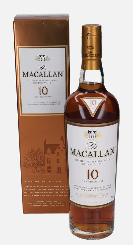 Macallan – 10 Year Old (70cl, 40%)