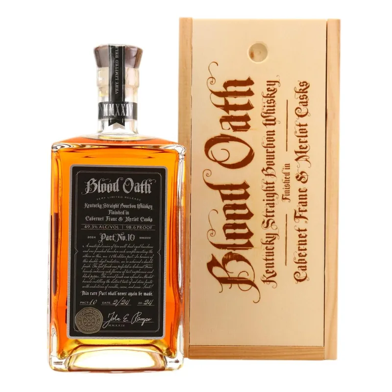 Blood Oath Pact No.10 Kentucky Straight Bourbon