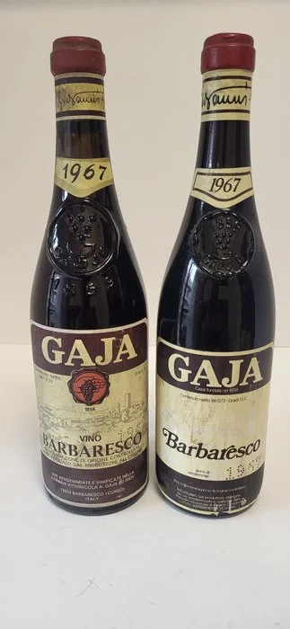 1967 Gaja - Barbaresco - 2 Bottles (0.75L)