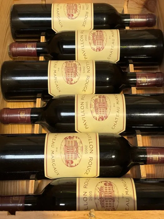 2005 Pavillon Rouge du Château Margaux, 2nd wine Ch. Margaux - Margaux - 6 Bottles (0.75L)