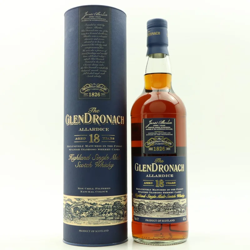 Glendronach – 18 Year Old Allardice 2018 Release (70cl, 46%)