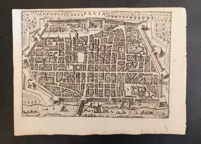 Europe - Italy/Pavia; Francesco Bertelli - Pavia - 1621-1650