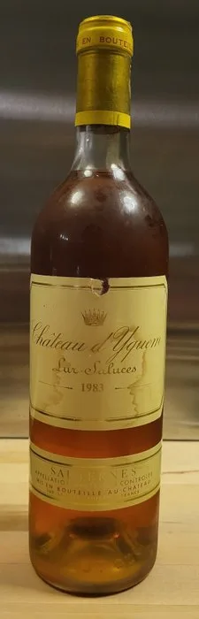 1983 Château d'Yquem - Sauternes 1er Cru Supérieur - 1 Bottle (0.75L)