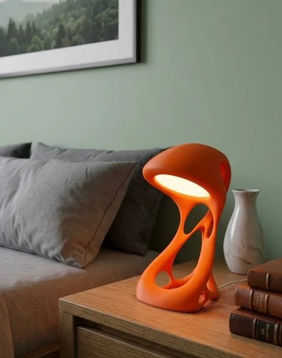 TiWo Design - Table lamp - „Oryx Glow“ Biomorphic Light Sculpture - PETG - TiWo Design