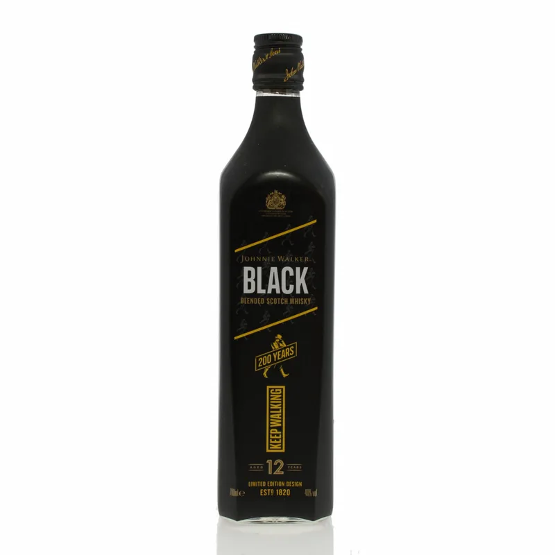Johnnie Walker 12 Year Old Black Label - 200th Anniversary