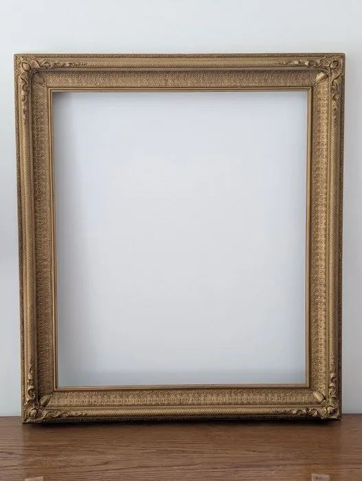 Picture frame - Wood, Plaster - Historicism at the end of 1900