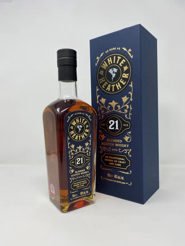 GlenAllachie White Heather 21 Year Old Blended Scotch Whisky (70cl)