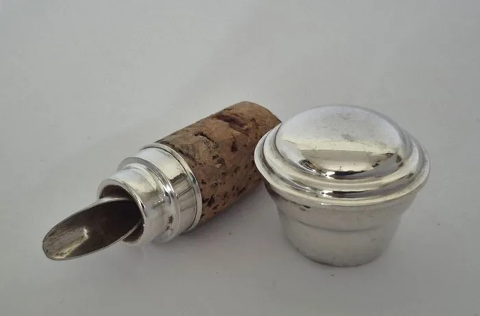 C. Bos & Zonen - C. Bos & Zonen - Bottle cork - Silver bottle stopper / pourer -.835 silver