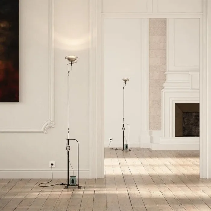 Flos - Pier Giacomo Castiglioni, Achille Castiglioni - Lamp - Toio - Steel - LIMITED EDITION NUMERATA