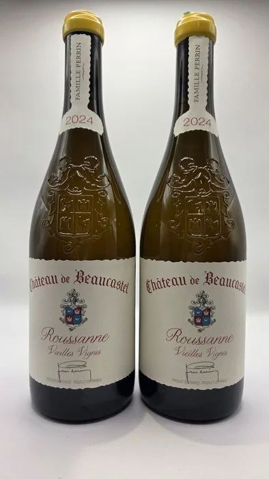 2024 Château de Beaucastel, Roussanne Vieilles Vignes - Châteauneuf-du-Pape - 2 Bottles (0.75L)