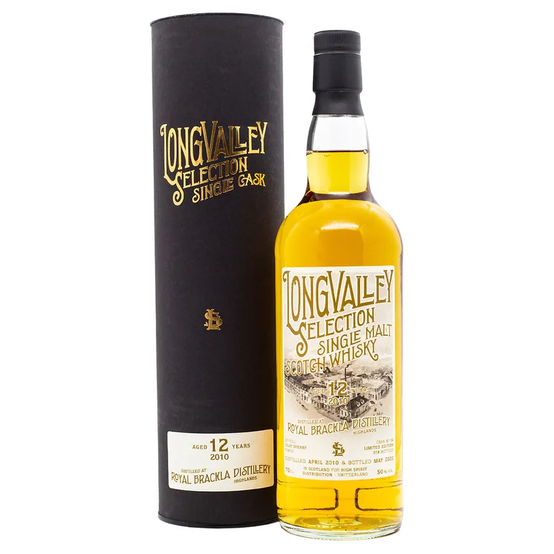 LongValley Selection Royal Brackla Aged 12 Years 2010/2022 Cask 14 (70cl, 50%)