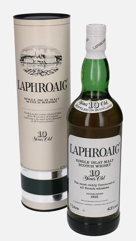 Laphroaig – 10 Year Old (1L, 43%)