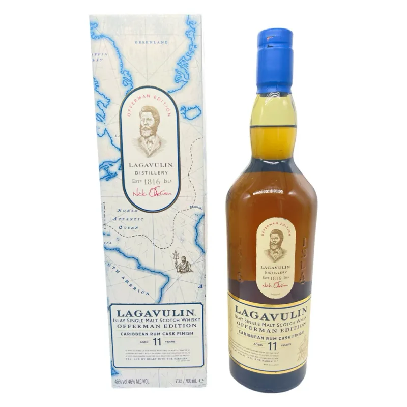 Lagavulin – 11 Years Old Offerman 4th Edition Caribbean Rum Finish (70cl, 46%)