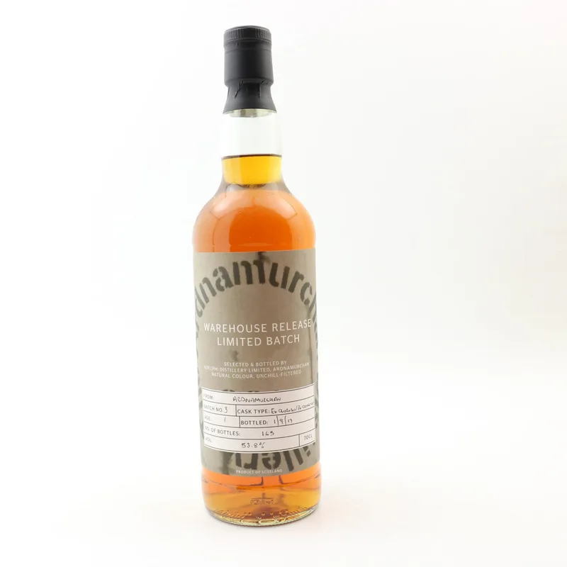 Ardnamurchan – Spirit Warehouse release Batch #3 (70cl, 53.8%)