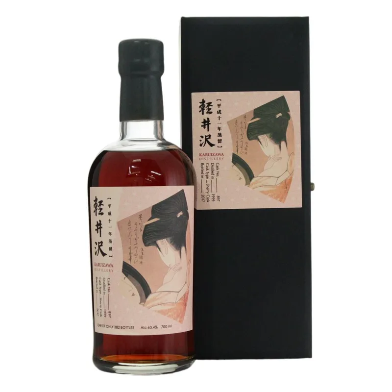 Karuizawa – 1999 Miyako Odori - Girl Powdering Her Neck (70cl, 60.40%)
