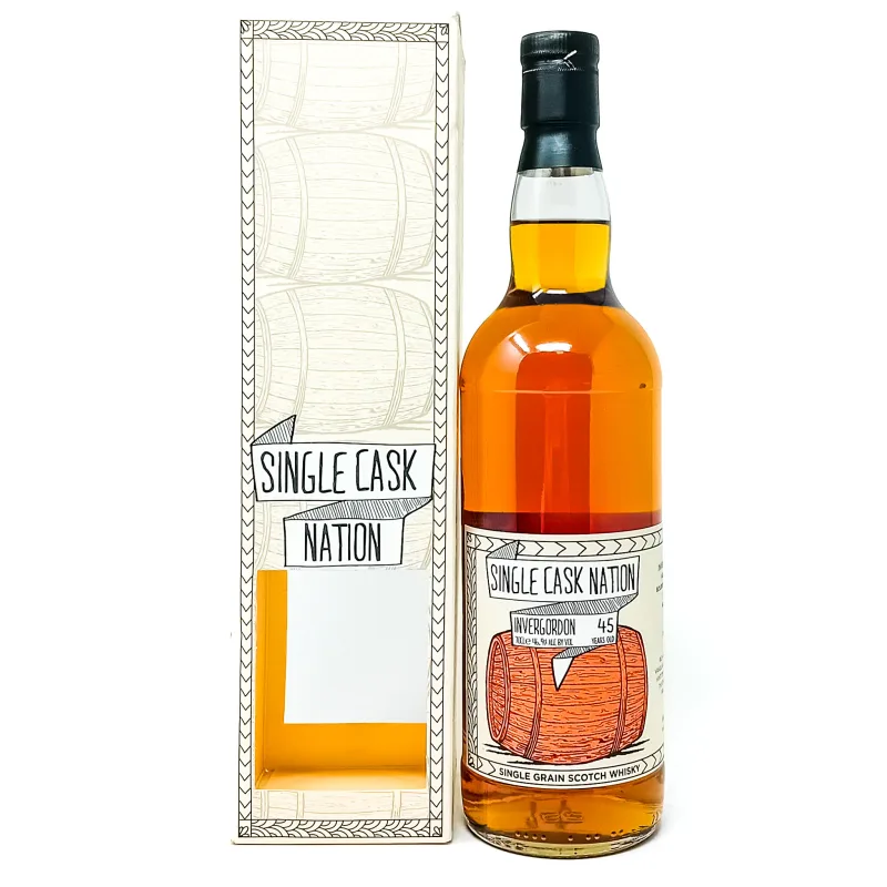 Invergordon – 1974 45 Year Old Single Cask Nation Single Grain Scotch Whisky