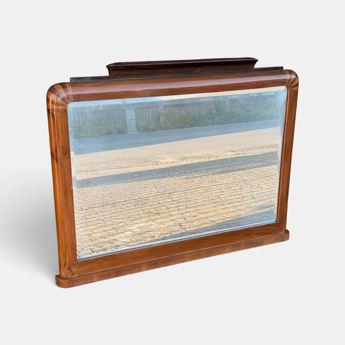 Mirror - Glass, Wood - Art Deco