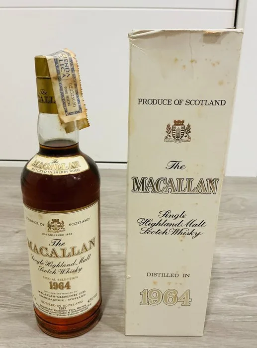 Macallan 1964 Sherry Wood - b. 1981 - 75cl