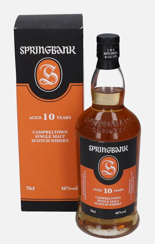 Springbank – 10 Year Old (70cl, 46%)