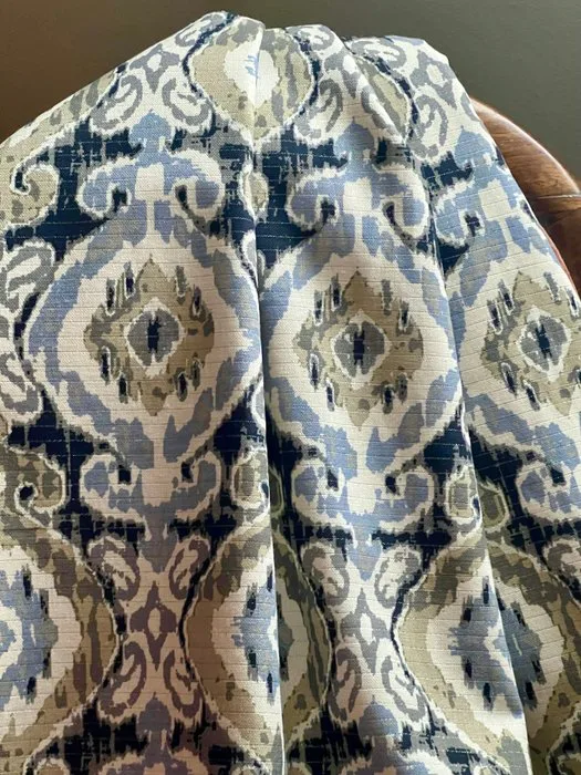 Five meters in double width. Exclusive Ottoman-printed fabric for upholstery and curtains. - Textile - 5 m - 280 cm