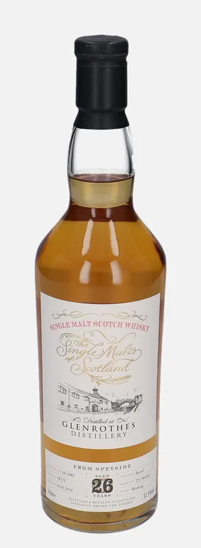 Glenrothes – 1989 26 Year Old Speciality Drinks The Single Malts of Scotland