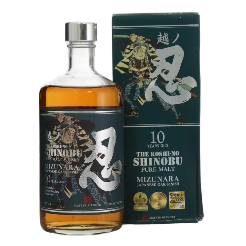 Shinobu 10 Year Old Pure Malt Mizunara Oak
